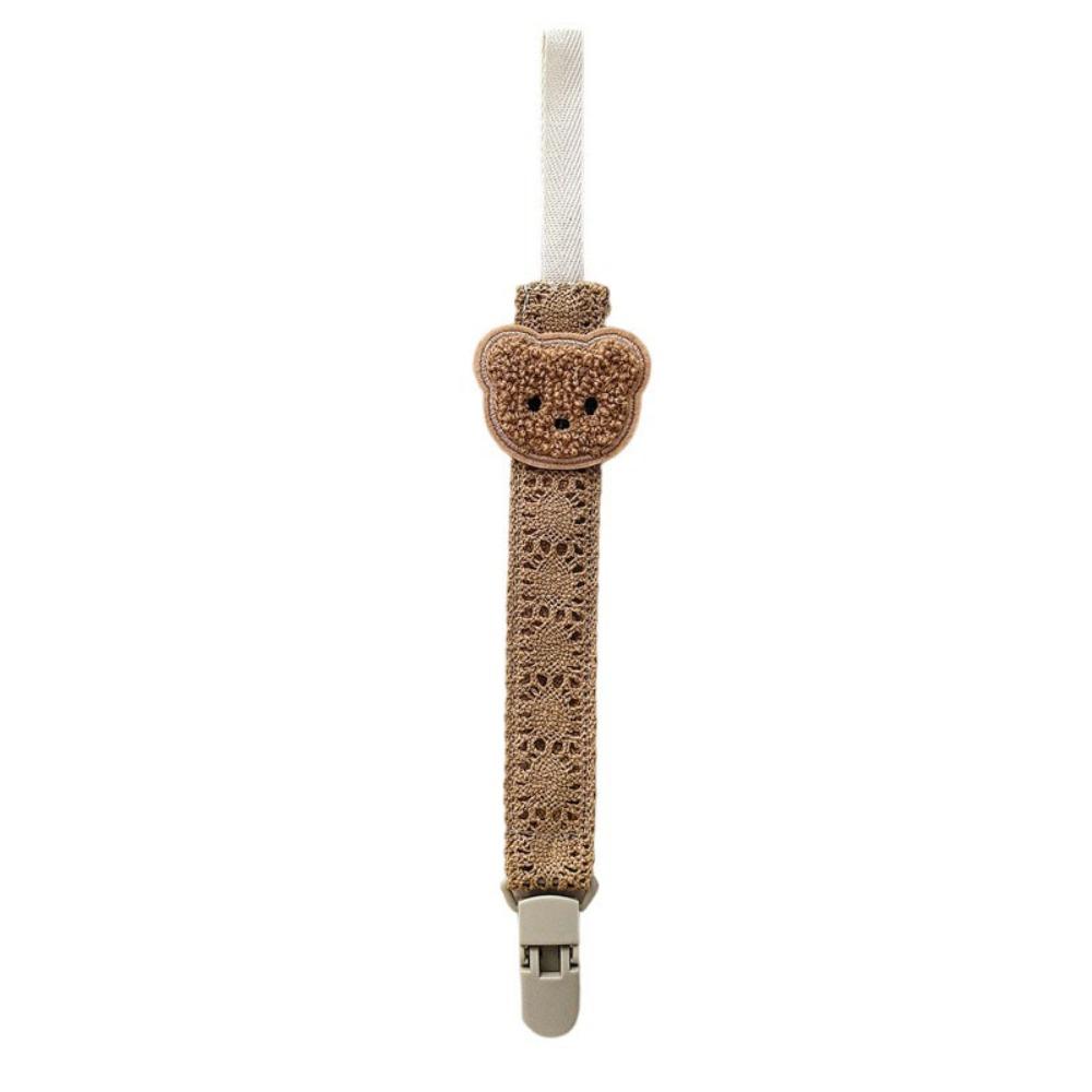 Catena Porta-ciuccio Orsetto Carino Cartone Animato Portatile Anti-caduta Porta-ciuccio Bambino