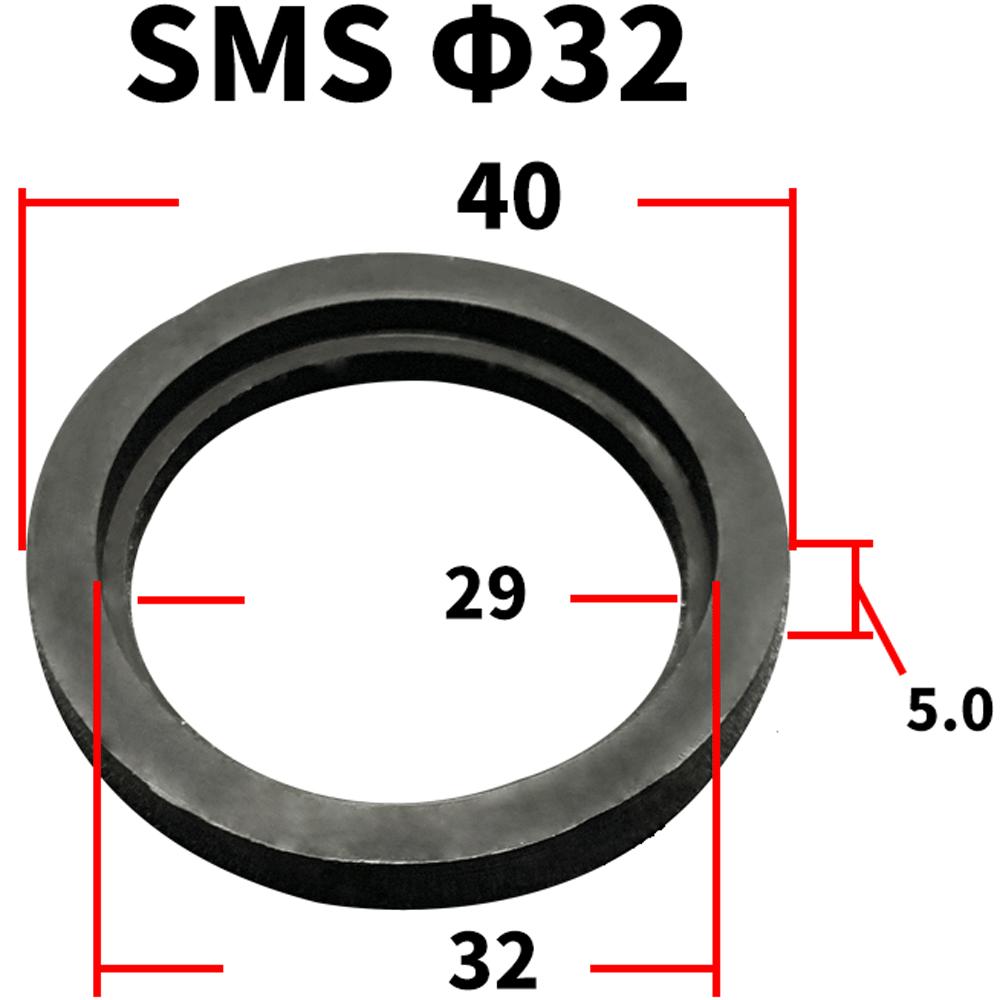 19 25 32 38 45 51 63 76 89 102 133 159mm Élelmiszeripari minőségű FKM tömítő tömítőgyűrű csík szaniter SMS csatlakozóhoz otthoni sörfőzéshez