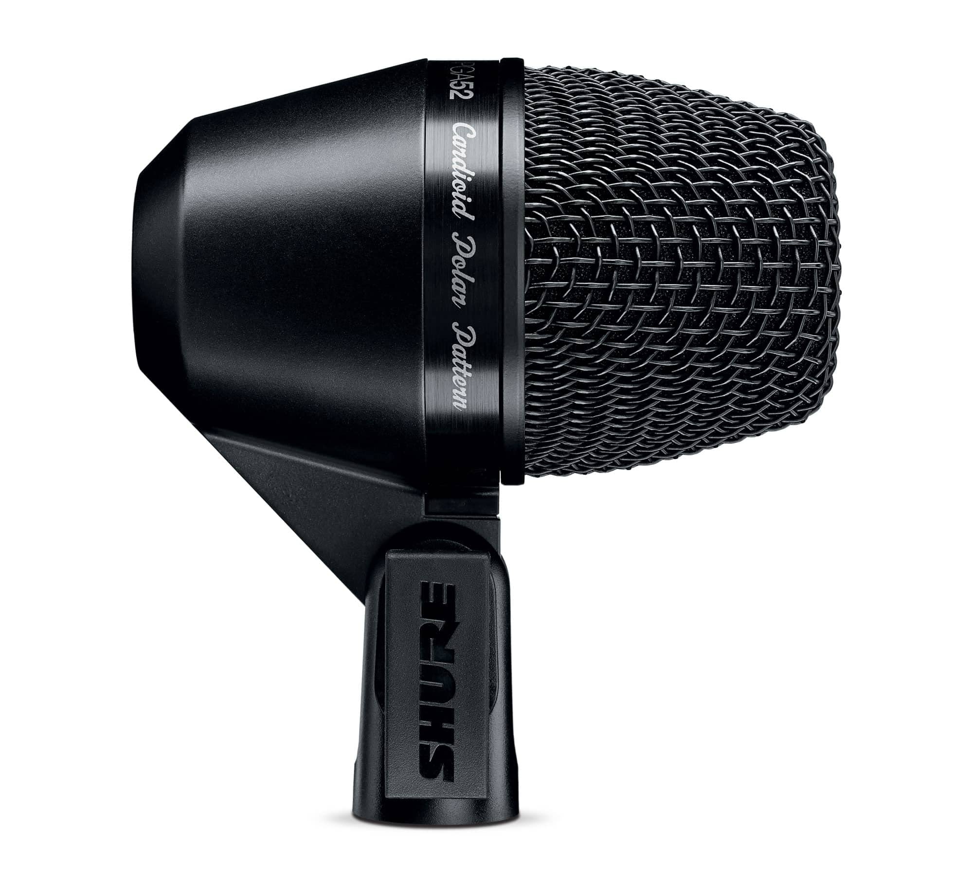

SHURE Кардиоидный динамический микрофон для низкочастотных инструментов XLR (с кабелем) PGA52-XLR []