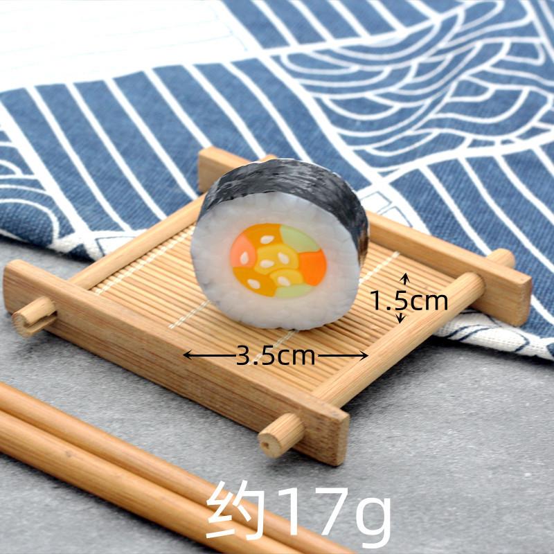 Simulation Sushi Rice Fake Food Model Salmon Japanese Restaurant Window Display Photography Prop Home Decor
