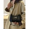 Women Handbag, New Autumn/Winter Commuting Shoulder Under-Arm Bag, Korean Fashi Crossbody Bag with Bow Decorati
