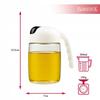 Glass oil dispenser 300 ml with handle - olive oil vinegar sauce oil spices