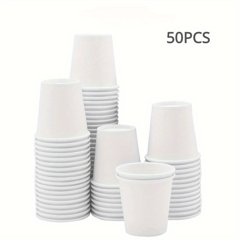

50/100PCS Disposable Small Paper Cup Tasting Cup Perfect for Coffee Candy Juice Home Supermarket Holiday Party Activities