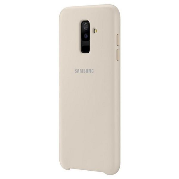 Samsung Case Ef-Pa605Cf A6 Plus 2018A605 Golden/Gold Dual Layer Cover