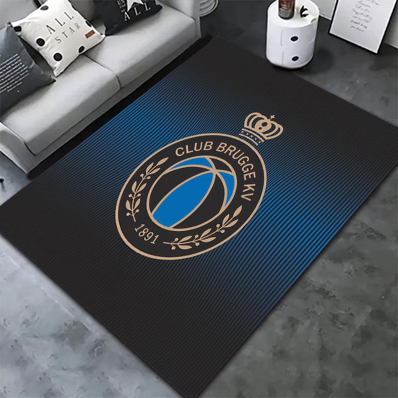 Club Brugge KV Carpet Rug for Living Room Bedroom Home Sofa Decoration,Kids play Non-slip Floor Mat