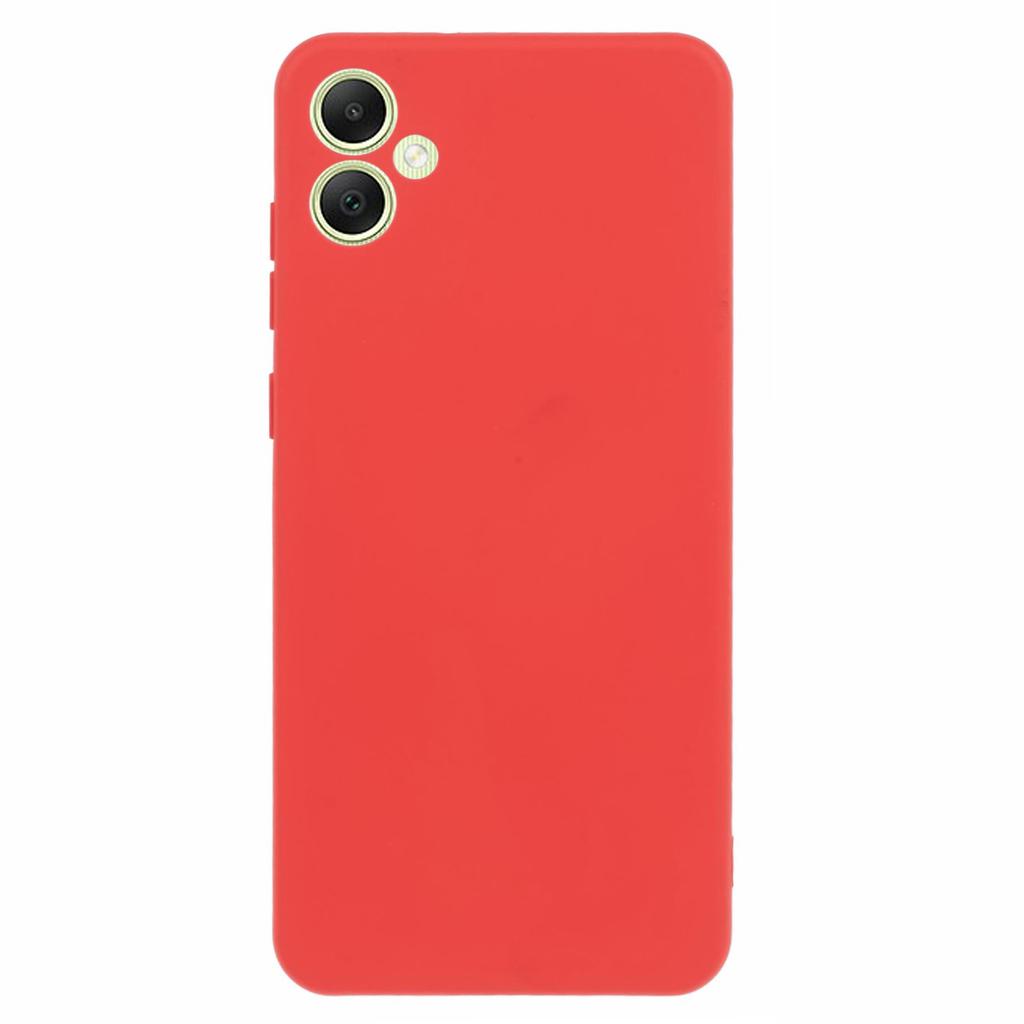 For Samsung Galaxy A05 4G Cover 2.0mm Solid Color Flexible TPU Shockproof Cell Phone Case
