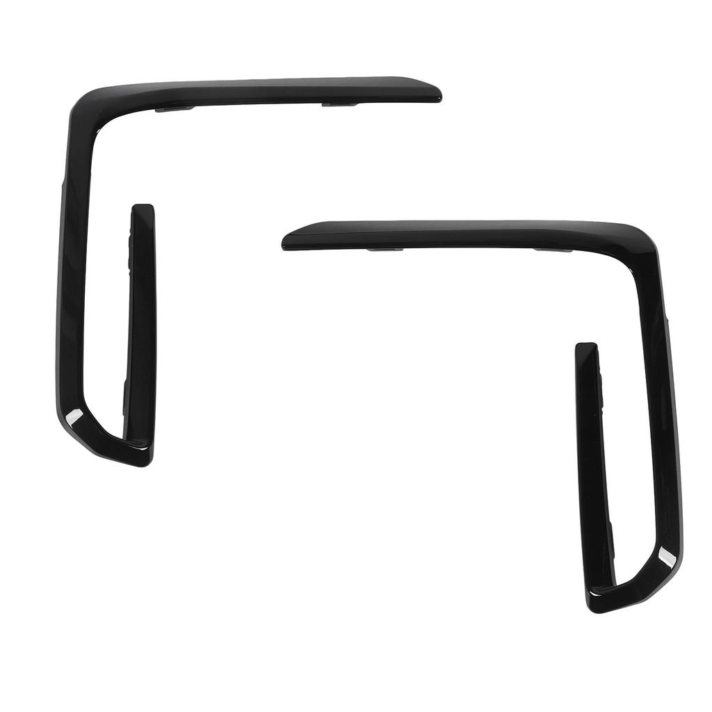1 Pair Front Bumper Fog Light Grille Trim Cover Molding for X5 G05 M50 Pre‑LCI 2019 To 2023