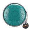 Hluru 15 Töne Stahlzungentrommel 13 Zoll Tanktrommel Ton C Glucophon Handpan Meditation Yoga