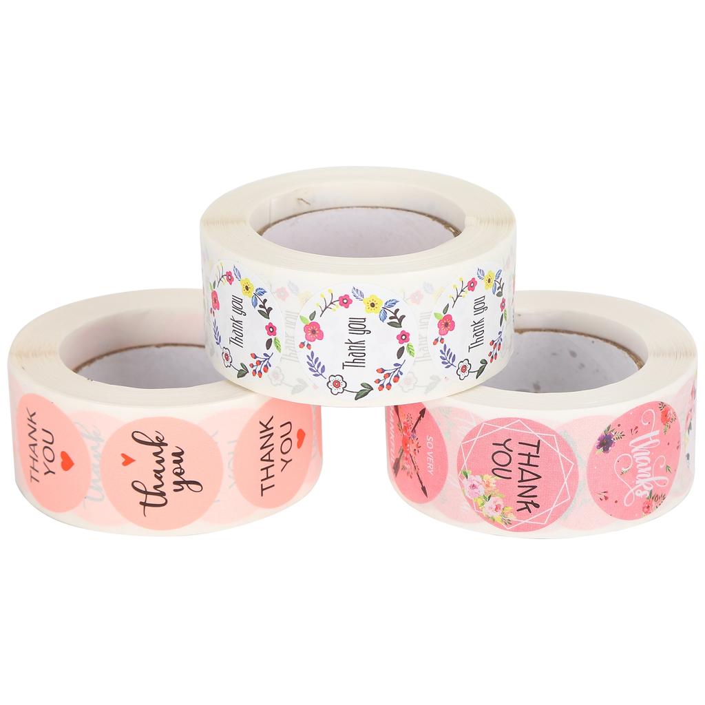 3 Rolls Washi Tape Sticker Label Journal Scrapbooking Notebook Gift Wrapping Holiday Decoration