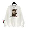 Spring, autumn and winter new velvet thickened hoodless cotton sweater women's loose long-sleeved thin coat ins