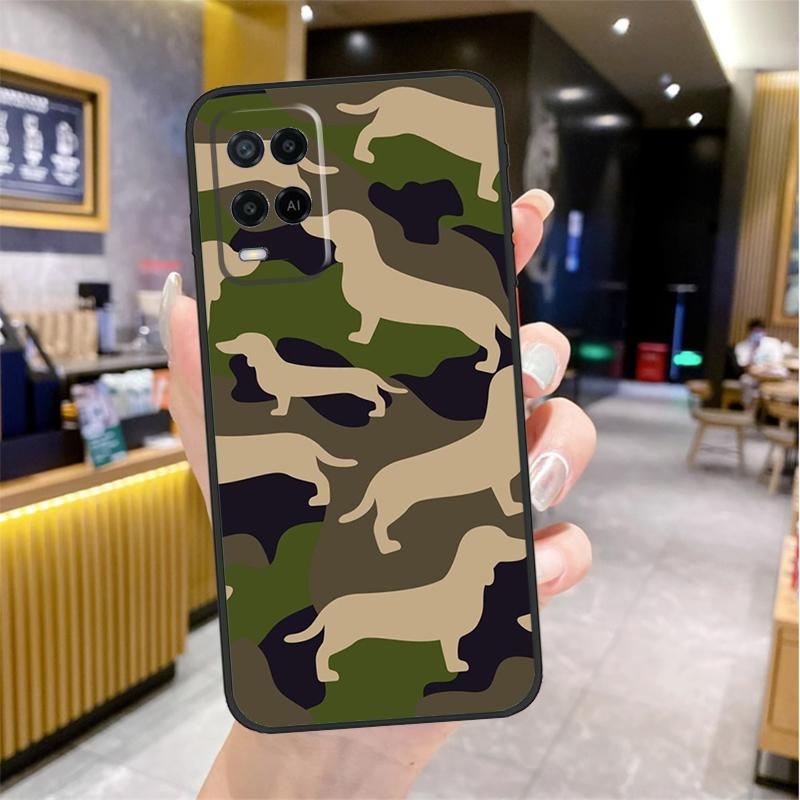 Dachshund Teckel Dackel Dog Case For Oppo A96 A76 A16 A17 A18 A60 A80 A40 A38 A58 A78 A98 A94 A74 A54 A15 A57 A77 A5 Pro