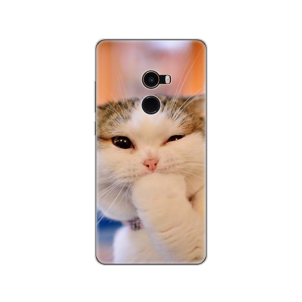 Měkké silikonové pouzdro TPU pro Xiaomi Mix 2 pouzdro pro Xiaomi Mi Mix 2 Mix2 zadní kryt 360 plný ochranný transparentní coque