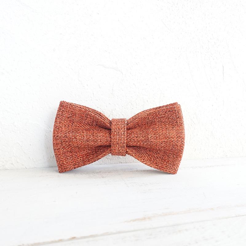 MUTTCO Dog Collar with Bow Tie - Creative Pet Accessory UBT-069 L(11x6cm)