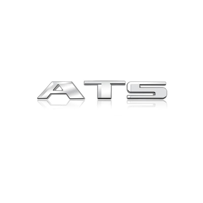 Metal Car Rear Trunk Emblem Badge Sticker For Cadillac CT4 CT5 CT6 XT4 XT5 XT6 CTS XTS ATS SRX SRX4 ATSL AWD 25T 28T 40T
