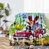 Krtek Theme Printed Blanket - Perfect for Couch, Bed, Travel & Outdoor Use | Machine Washable, Cozy & Durable.