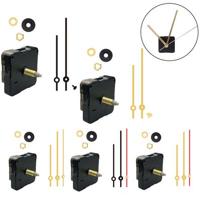 Langes Gewinde Wanduhrwerk Leises Uhrwerk DIY Reparaturteile Set Quarz-Uhrwerk Mechanismus Motor ersetzen DIY Set