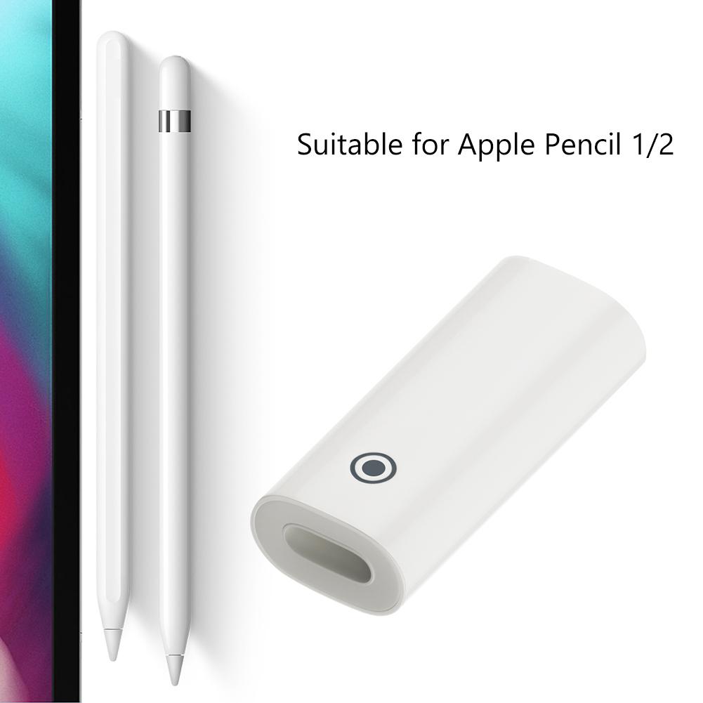 Female To Female Charging Adapter Replacement Parts Mini Data Cable Charging Adapter 8 Pin To Type-C/8 Pin for Apple Pencil 1/2