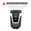 New 3 Buttons Silicone Car Key Cover Remote Control Fobs For Isuzu Dmax D-Max Mux  + D-Max Mu-X 3.0 Mux Accessories Box