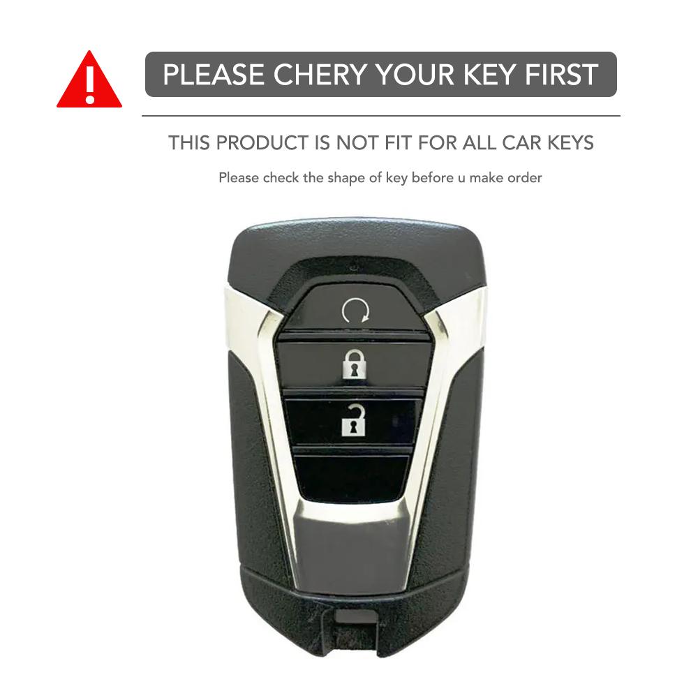New 3 Buttons Silicone Car Key Cover Remote Control Fobs For Isuzu Dmax D-Max Mux  + D-Max Mu-X 3.0 Mux Accessories Box