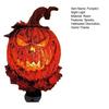 Pumpkin Night Light Spooky Halloween LED Lighted Pumpkin for Halloween Bedroom Living Room Home Decor