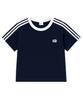 RANDOMOFF Rof Essential Sporty Track Crop T-Shirt (4Color)