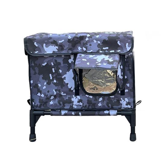Heated Cat House Outdoor Large Weatherproof Kitty Shelter Winter Insulated Cat Bed