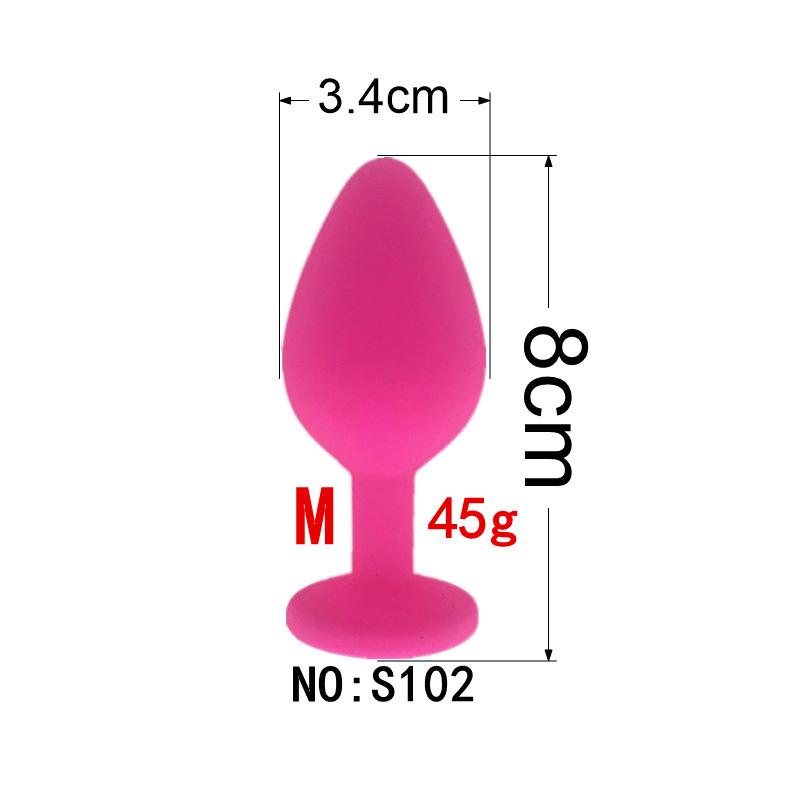 Silicone Plug: Tail-Free, No Gasket, Available Without Diamonds (Purchasable Separately)