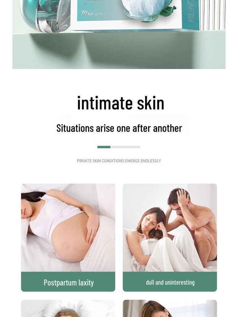 Kawai Schnee-Lotus Straffungs- & Feuchtigkeitskapseln für Frauen, 10er-Pack - Verbessert die Vaginalgesundheit