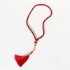 Pearl Prayer Beads Necklace Jewelry Long Tassel Clothes Pandent Accessories