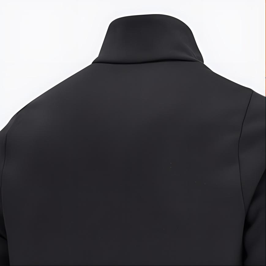 Men's Nike Training Quick Dry Easy To Take Off Sports Half Zipper Jacket Black DM1109-010