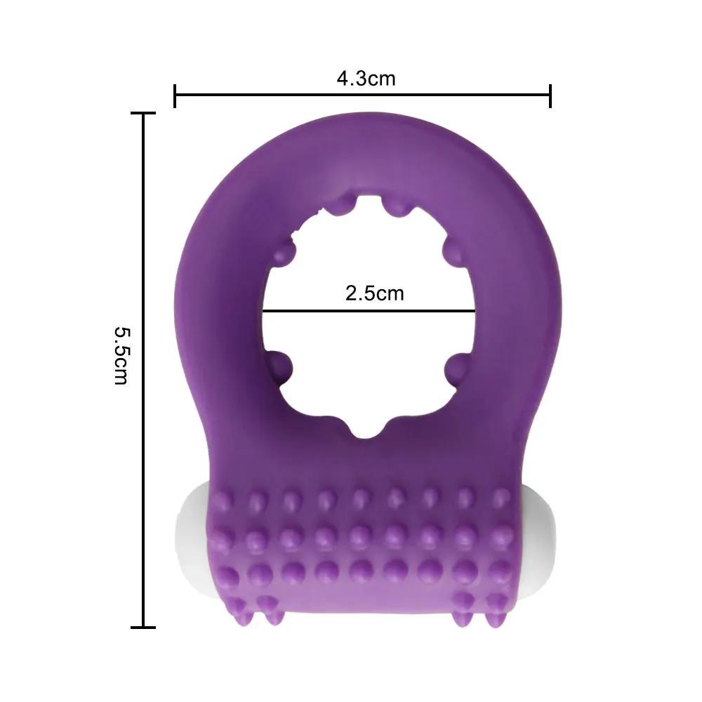 Men's Cock Rings Delay Ejaculation Penis Rings Silicone Dick Ring Clitoris Stimulation Vibrator Sex Toys for Couples Adult Shop