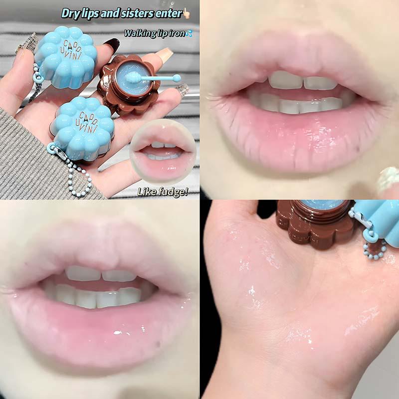 

CAPPUVINI Macaron Lip Mask: Moisturizes, Hydrates, and Softens Lips for a Smooth Finish. Perfect for Student and Party Makeup.