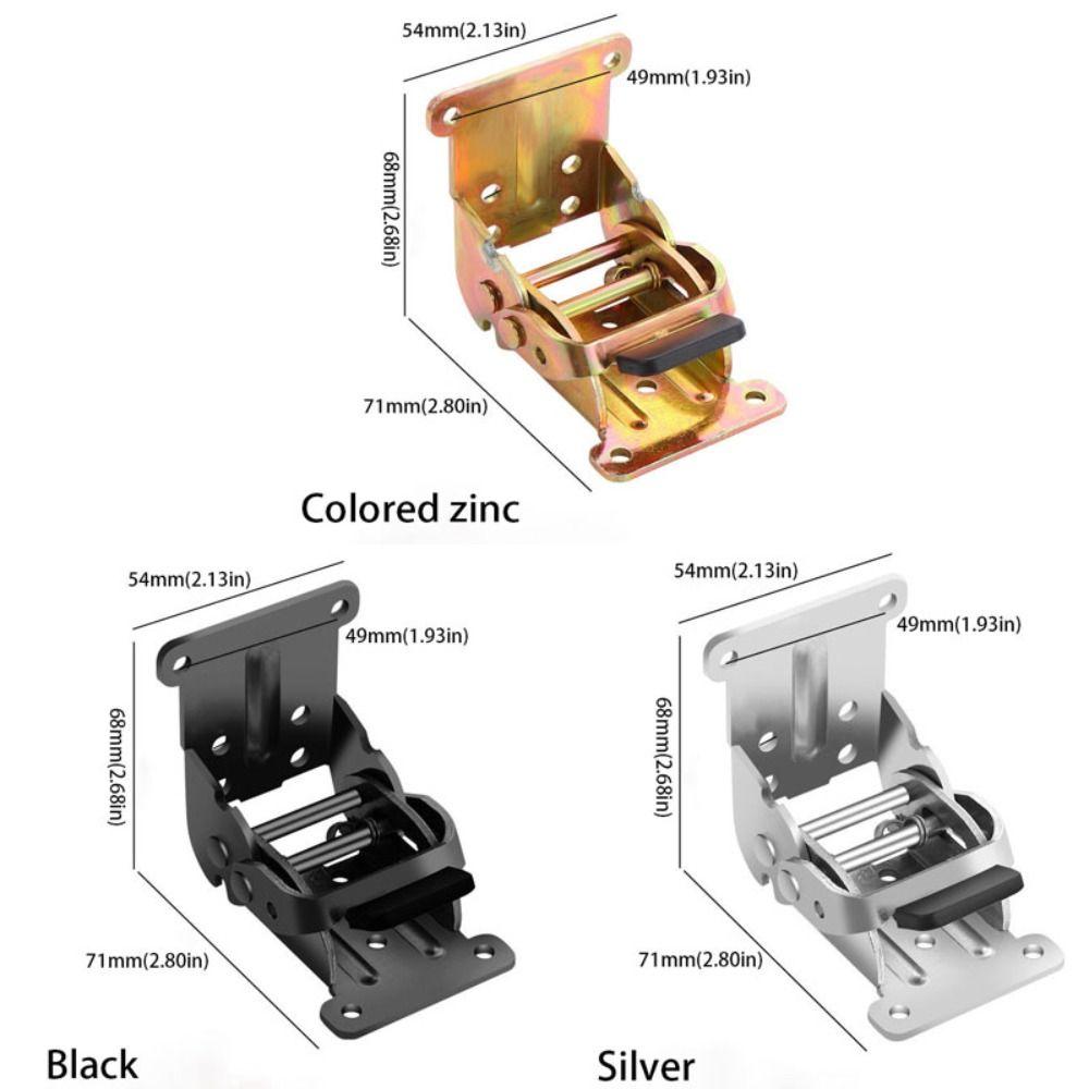 Iron Material Self Lock Hinges High Load Capacity Folding Lock Extension Furniture Hinges Tables