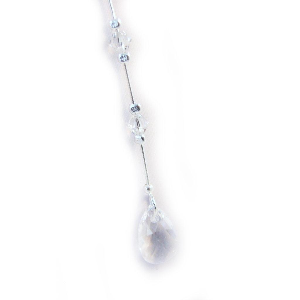 Les Trésors De Lily [G1787] - Collier Argent 'Linda' blanc