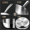 Sonorous Household Pure Titanium Pot and Pan Uncoated Non-stick Wok Wok Induction Cooker Gas Available