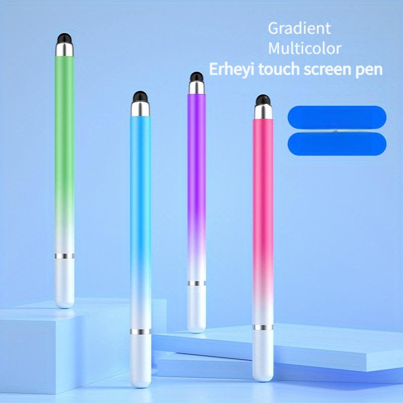 Vibrant Artistic Gradient Touch Pen - Dual-Tip, Ultra-Sensitive, Universal Mobile Phone Stylus for Painting, Artistic Creations, and Everyday Use