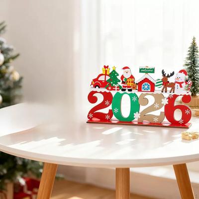 Świąteczna Drewniana Ozdoba Dekoracyjna Drewniana Świąteczna dla Sklepów Sypialnia