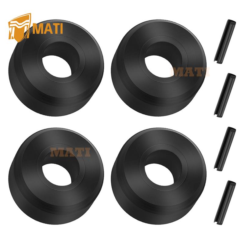 4Pcs Secondary Clutch Roller w/ Upgraded Rust Free Pin For Polaris Ranger Sportsman RZR Scrambler 500 570 700 800 850 900 1000