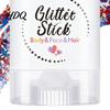 Independence Day Glitter Stick Body Stick Patriotic USA Flag Face Hair Accessories Sparkling Red White Blue Makeup for 4th of July Sequins