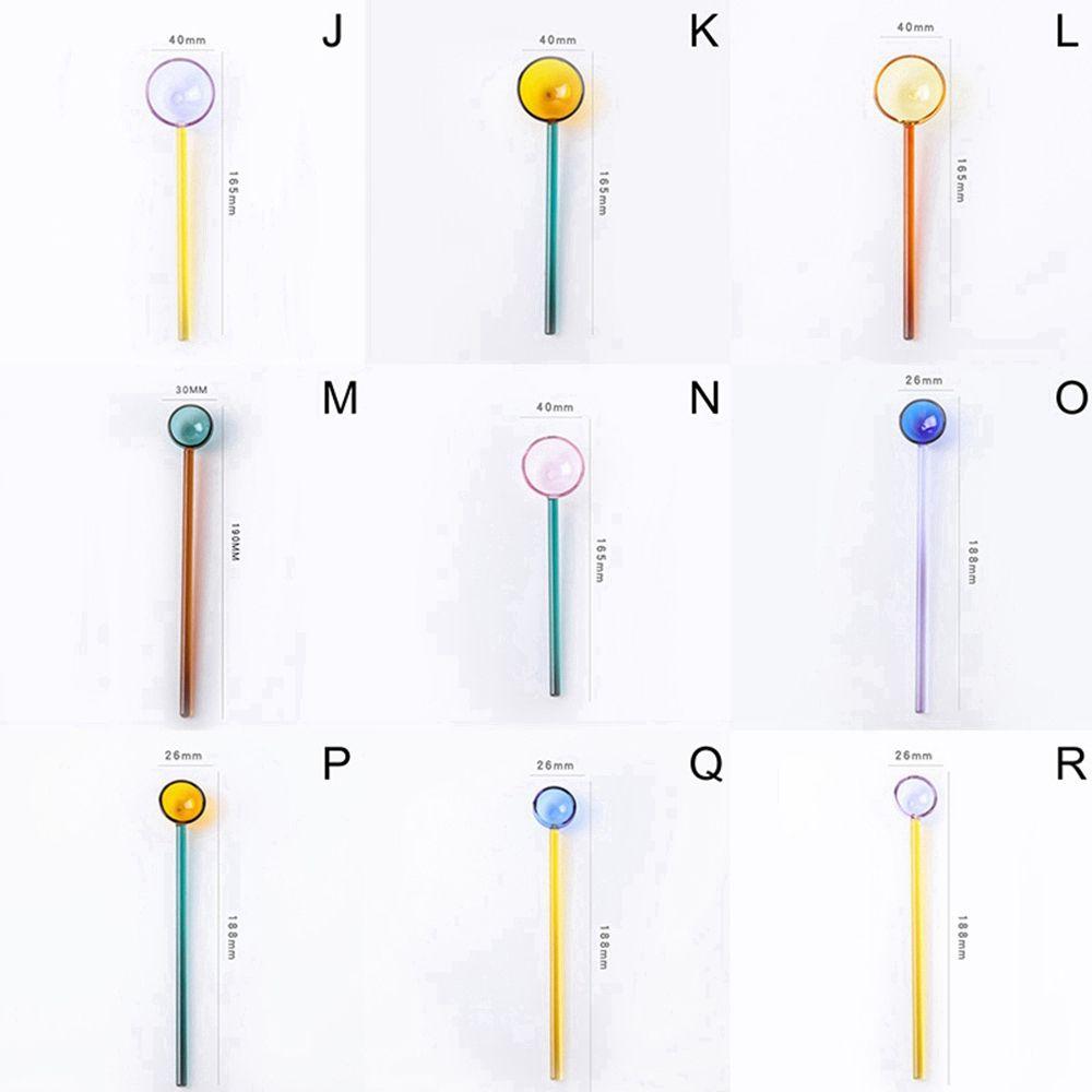 Round Rod Creative Coffee Scoop Kitchen Gadgets Dessert Tableware Stirring Spoons Spoon Stirrer