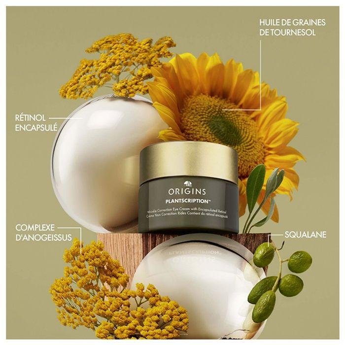 Origins Plantscription Crème Yeux Correction Rides 15Ml