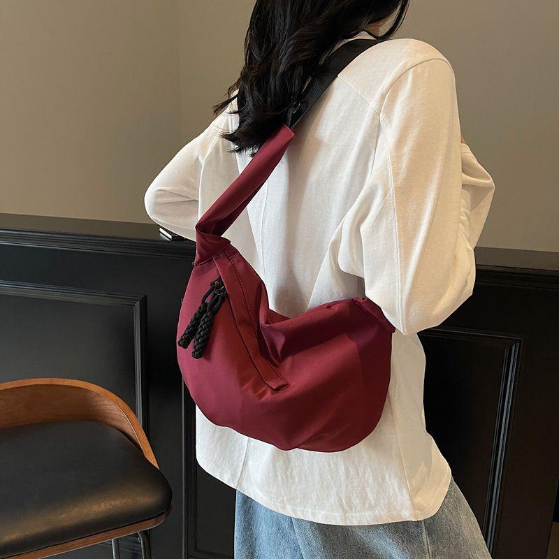 Korean-Inspired Fashionable Dumpling Crossbody & Backpack - Stylish, High-Capacity, Casual, and Trendy
