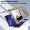 For Samsung Galaxy Z Fold 8 Ultra 5G Case For Magsafe Magnetic Ring With Screen Glass Case For ZFold 8 Fold8 Ultra Hinge Cover