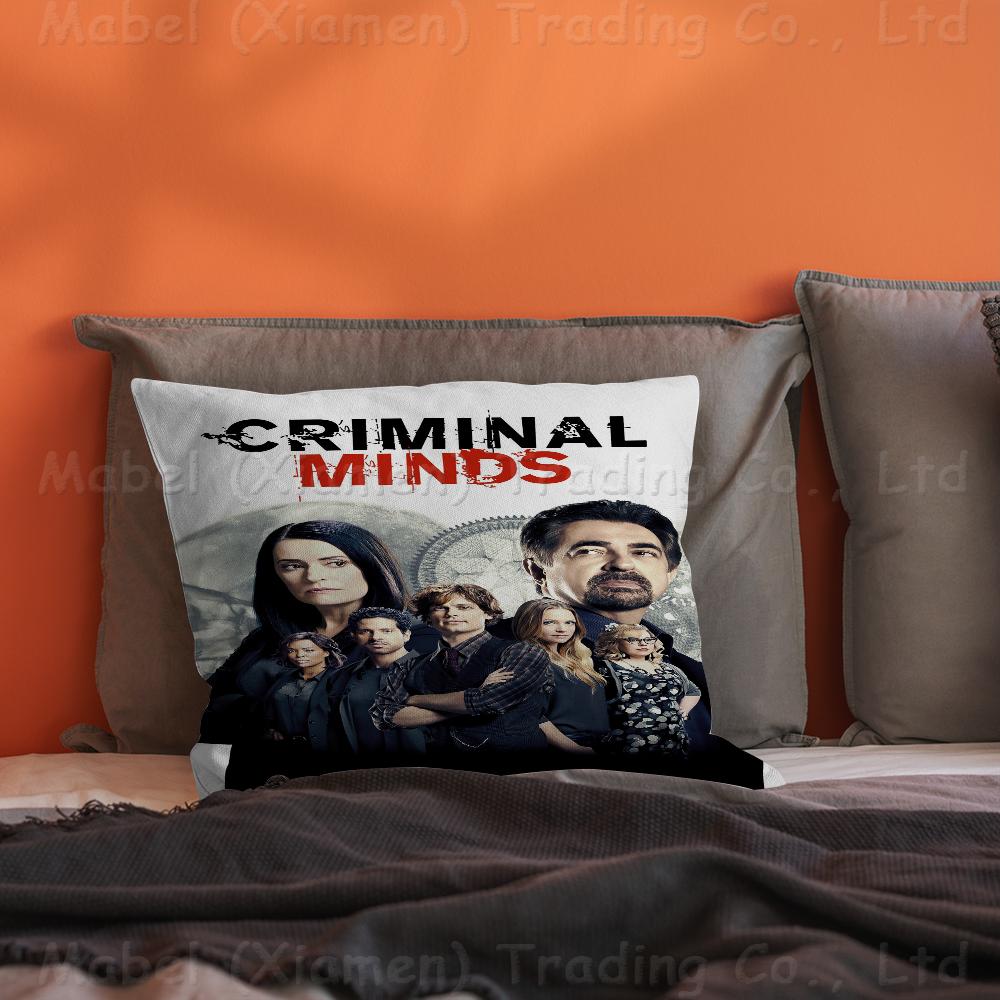 TV Series Criminal Minds Personalized Picture Text Home Decorative Pillows Household Gifts Xcm