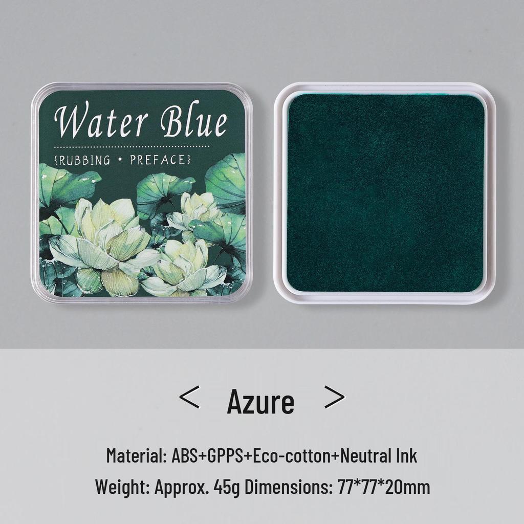 Retro Eco-Cotton Neutral Ink Stamp Pad for Journals