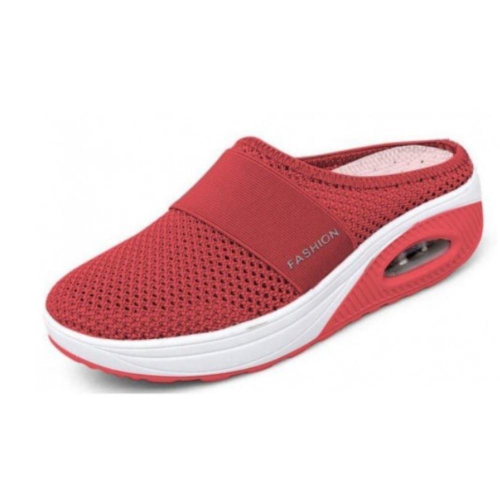 Breathable Sports Sandals for Women Summer Casual Mesh Slip On Shoes with Air Cushion