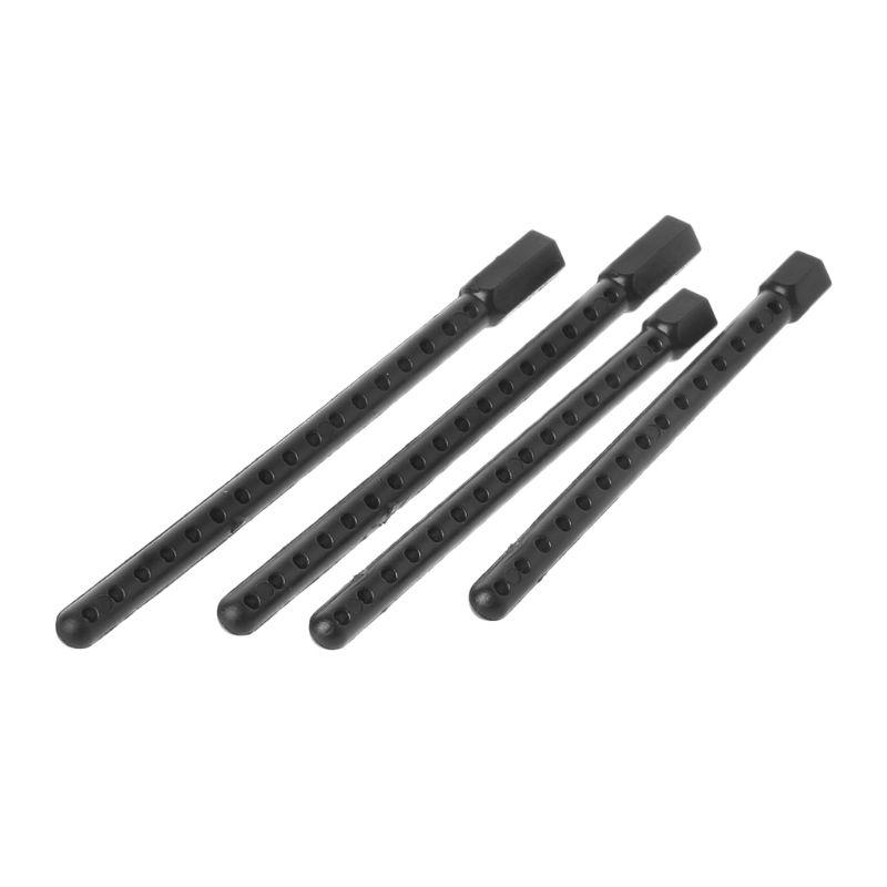 4pcs Plastic Body Post Mounts 1:10 For HSP 94123 94122 Model RC Car Replacement