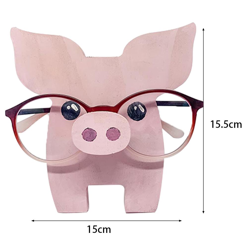 1/3pc Cute Animal Glasses Holder Rack Cartoon Cat Fox Sloth Dog Sunglasses Holder Display Stand Showcase Home Office Desk Decor