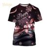 Happy New Year! Hot Selling Men And Women 3D Printed T-Shirt Short Sleeve Fashion Casual Christmas Art T-Shirt Unisex Tops Tees