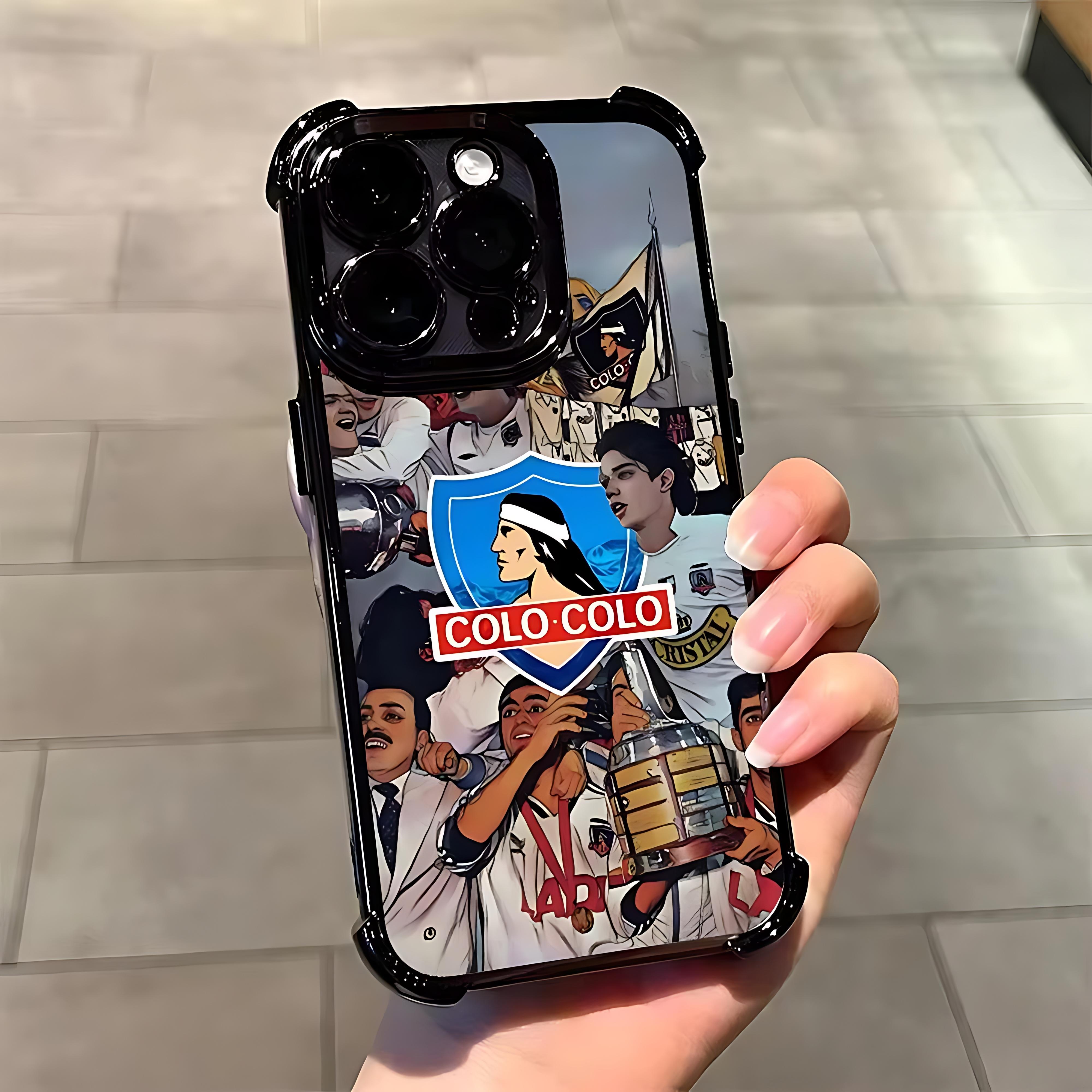 

Клуб Сосиал и Депортиво Коло Покрытие Чехол для Телефона Для iPhone 17 16e 16 15 14 13 12 11 Pro Max XR 8 Mini Air Plus Защита от Падения Подушка Безопасности iPhone XSMax